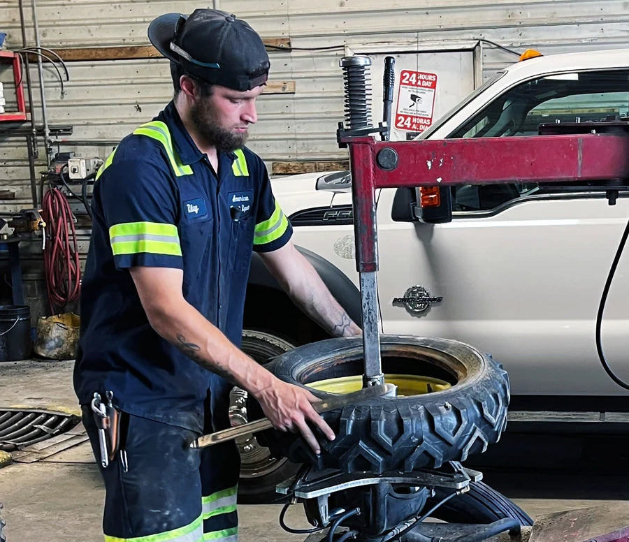 Tire Mounting Service American Truck Repair Towing & Recovery